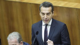 Rakouský kancléř Christian Kern