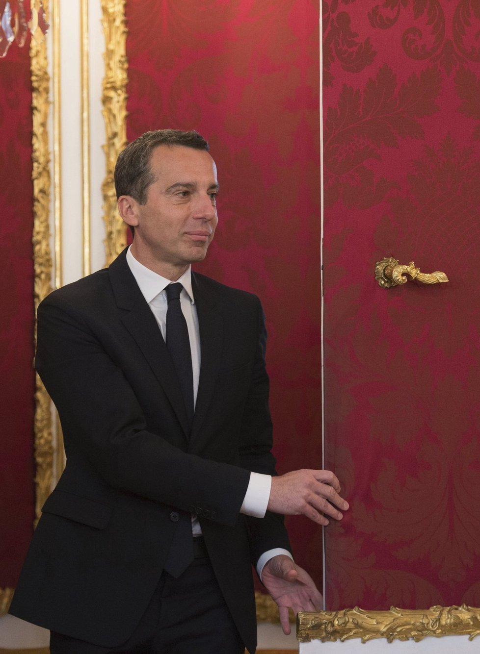 Rakouský kancléř Christian Kern