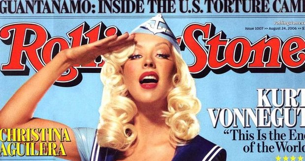 Na obálce časopisu Rolling Stone z roku 2006 má ženské křivky, ale uzounký pas.