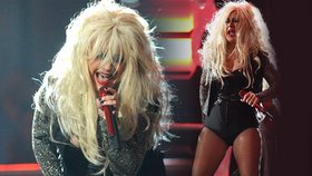Aguilera na koncertě na počest Michaela Jacksona všechny šokovala svým zjevem.