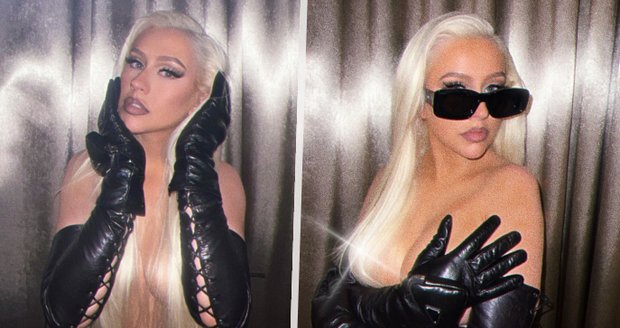 Christina Aguilera se svlékla