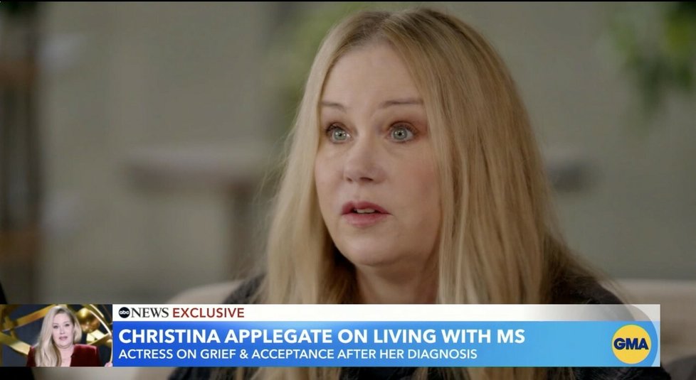 Christina Applegateová promluvila o životě s roztroušenou sklerózou.