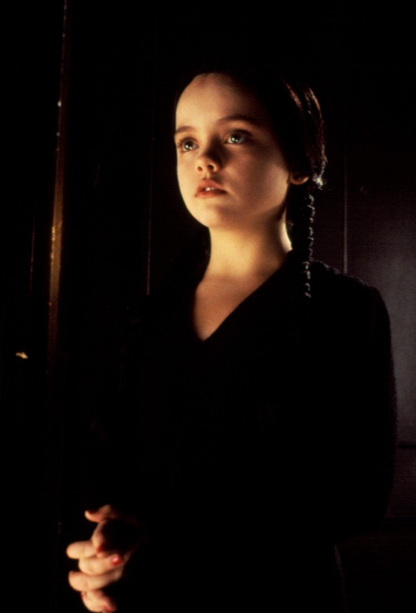 Christina Ricci jako Wednesday.