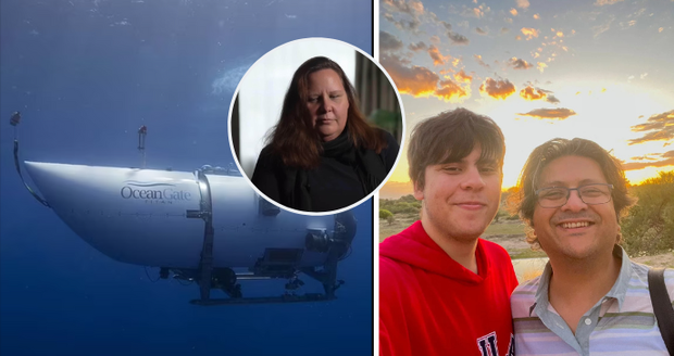 Matka přišla o manžela a syna při implozi ponorky Titan: Své nejbližší nemohla ani pohřbít