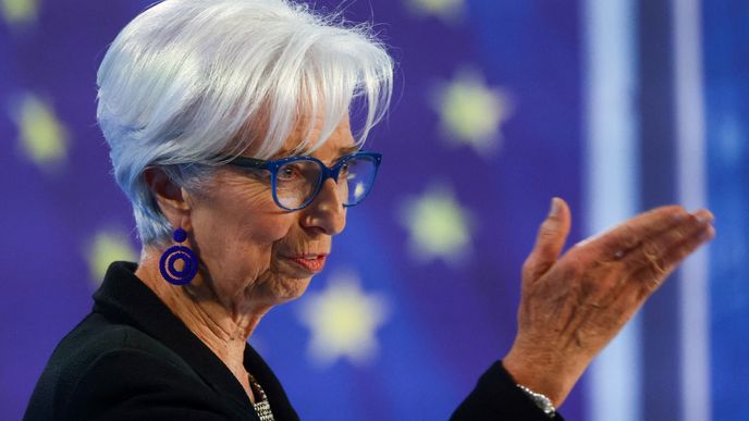 Prezidentka Evropské centrální banky Christine Lagardeová