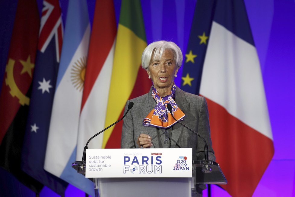 Francouzka Christine Lagardeová.