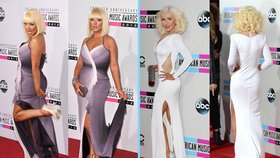 Popová diva Christina Aguilera (32) letos na udílení American Music Awards 2013 všechny šokovala svou sexy postavou. Za rok dokázala shodit 14 kilo.