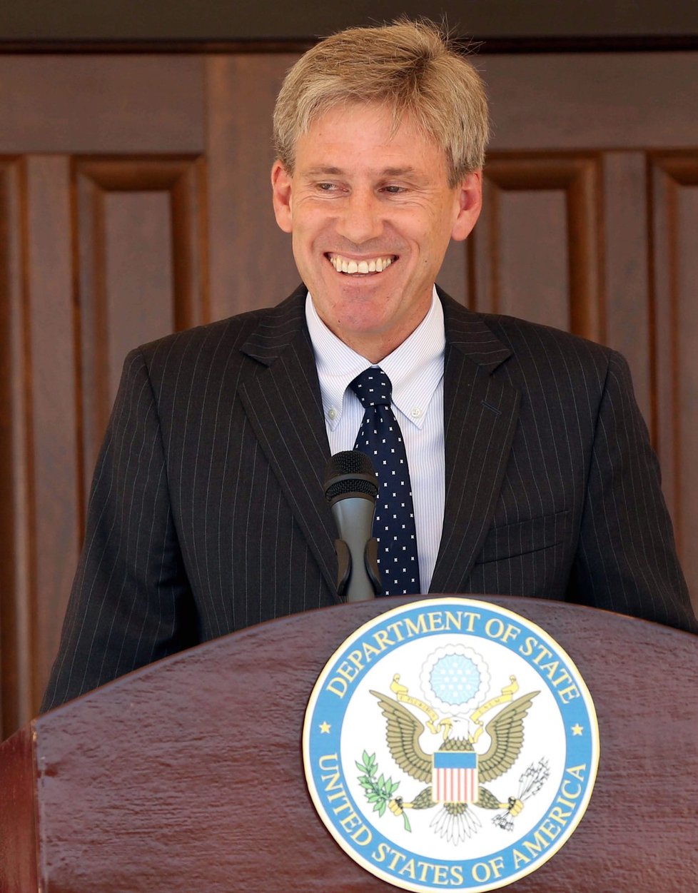 Americký velvyslanec v Libyi Christopher Stevens