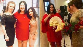 XXL miss Ivana Christová: Červené minišaty odhalily kyprá stehýnka! 