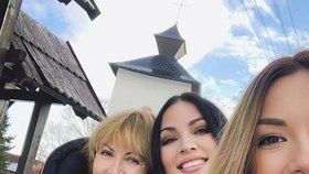 XXL Miss Ivana Christová s maminkou a dcerou: Krása se u nich dědí!