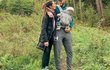 Daniela Christová s manželem a dcerou Zojou Daniela Christová s manželem a dcerou Zojou