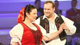 Ivana Christsová a její tanečník Rado Kováčik