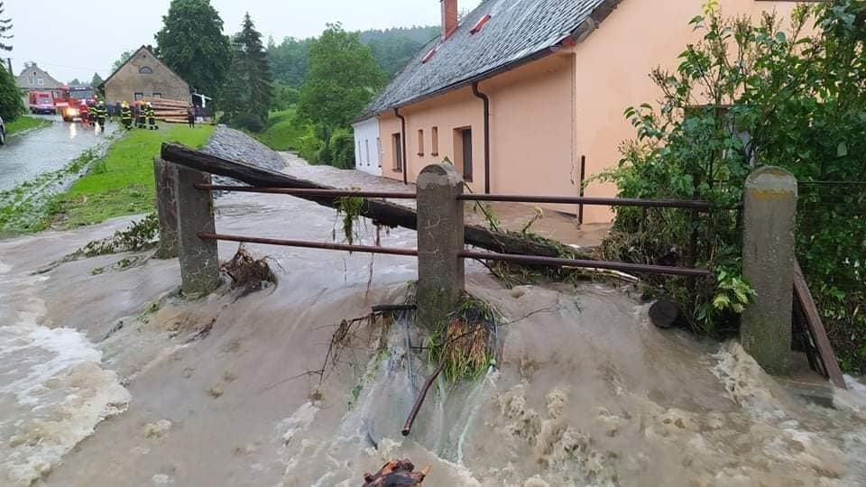 Víkendové silné bouřky pohledem chrudimských hasičů (14.6.2020)