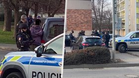 Opilý a zfetovaný muž v Chrudimi střílel z okna plynovou pistolí.