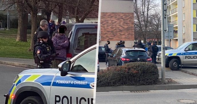 Opilý a zfetovaný muž v Chrudimi střílel z okna plynovou pistolí.