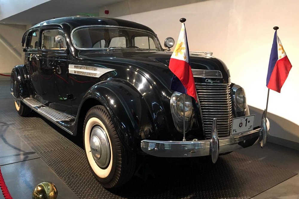 Airflow Custom Imperial se stal v roce 1937 oficiálním vozem filipínského prezidenta Manuela L. Quezona.