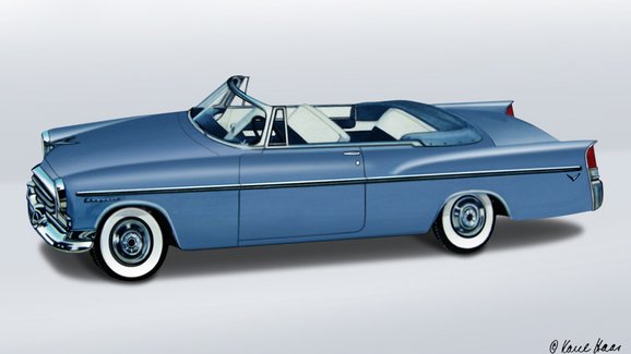 Chrysler Windsor (1955–1961): Jak rostly u Chrysleru ploutve