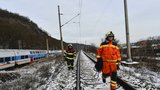 Neznámý člověk skončil u Brna pod lokomotivou: Sebevražda, nebo nehoda?