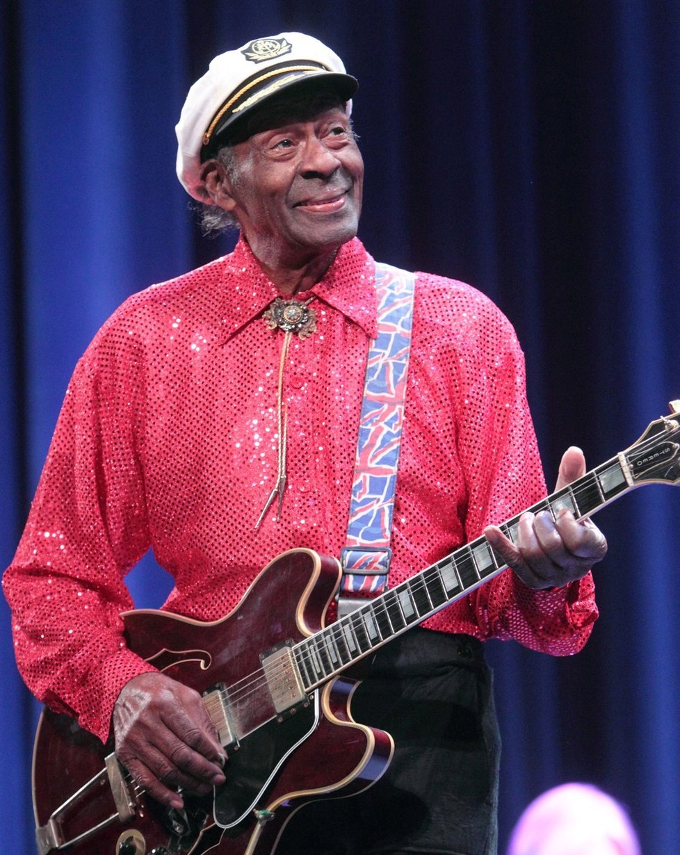 Zemřel průkopník rock&#39;n&#39;rollu Chuck Berry, bylo mu 90 let