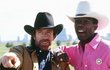 Chuck Noris a Clarence Gilyard v seriálu Walker, Texas Ranger