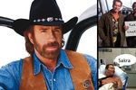 Někteří lidé sfoukávají na svém narozeninovém dortu svíčky, Chuck Norris plamenomety.