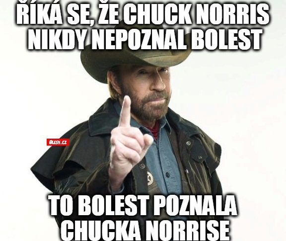 Vtip o Chucku Norrisovi