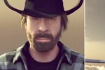 Chuck Norris překonal Van Dammovu roznožku.