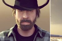 Chuck Norris překonal Van Dammovu roznožku a přeje všem krásné Vánoce