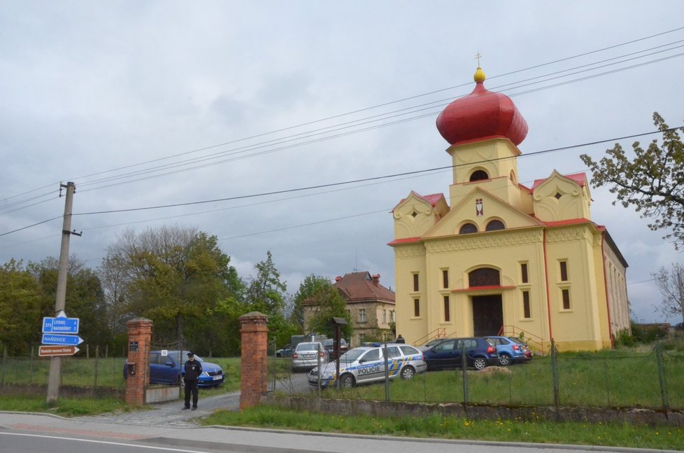 Policie na místě činu