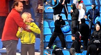 Chuligáni oslavují nepokoje: Děti nechte doma. Tohle k fotbalu patří!