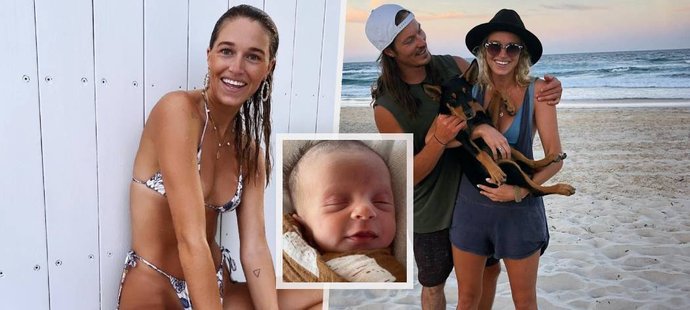 Vdova po tragicky zesnulém snowboardistovi Alexovi Chumpy Pullinovi porodila jejich krásnou dcerku rok a tři měsíce po jeho smrti