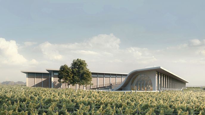 Jedním z netrpělivě očekávaných projektů Chybík+Krištof je vinařství Lahofer, jež má být otevřeno na jaře roku 2020.