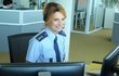 Jako policistka Zuzana Radová musela do uniformy.