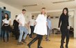 Ivana Chýlková trénuje na taneční soutěž