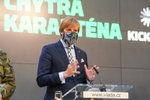 Tisková konference k projektu Chytrá karanténa: Ministr zdravotnictví Adam Vojtěch (za ANO; 7. května 2020)