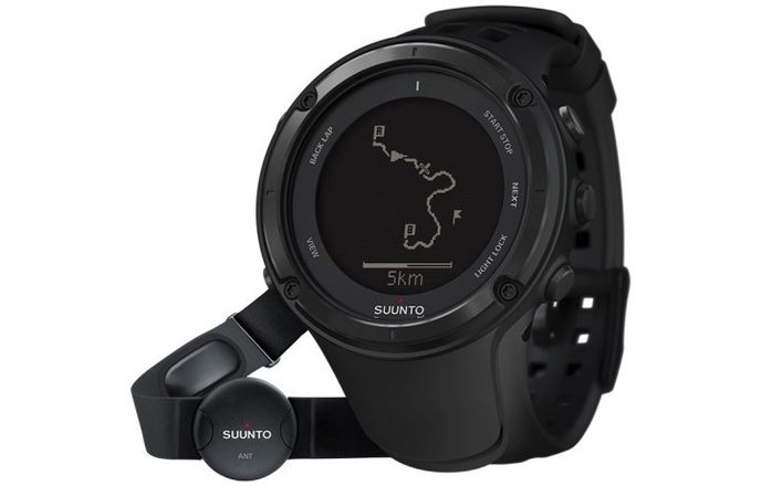 Suunto Ambit 2, chytré hodinky, 13490, měří rychlost, srdeční frekvenci, nadmořskou výšku, stav počasí, navigace GPS, intervalový trénink.