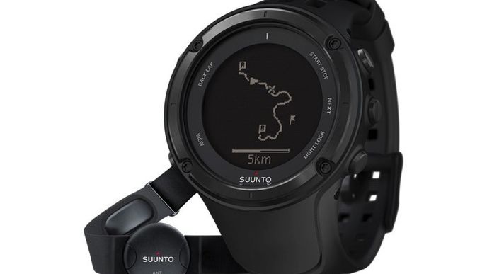 Suunto Ambit 2, chytré hodinky, 13490, měří rychlost, srdeční frekvenci, nadmořskou výšku, stav počasí, navigace GPS, intervalový trénink.