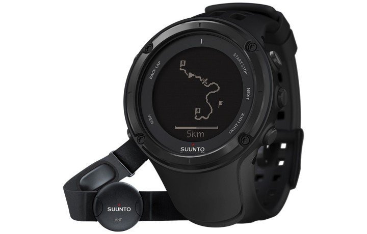 Suunto Ambit 2, chytré hodinky, 13490, měří rychlost, srdeční frekvenci, nadmořskou výšku, stav počasí, navigace GPS, intervalový trénink