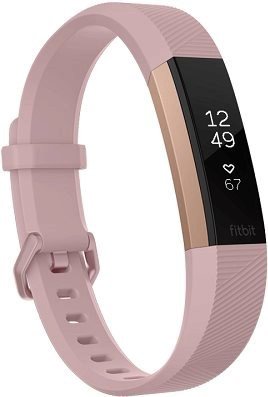 Fitbit Alta HR Pink Rose Gold, 3299, Fitness náramek, monitoruje kroky, vzdálenost, spánkový režim, čas, tepovou frekvenci, kalendář, budík, propojení s telefonem.