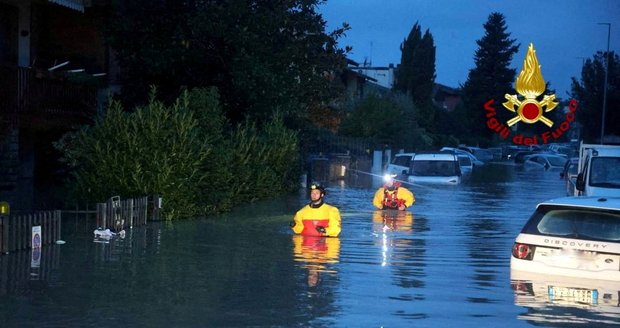 Prudké bouře a povodně v Itálii: 6 mrtvých! Počet obětí řádění Ciaránu se vyšplhal na 17