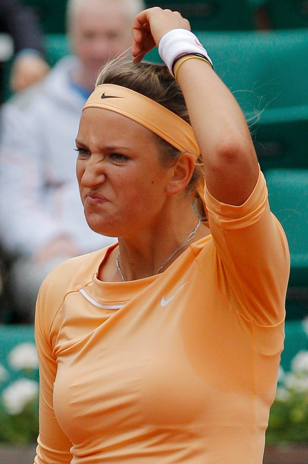 Světovou jedničku Azarenkovou vyřadila v osmifinále French Open slovenská tenistka Cibulková.
