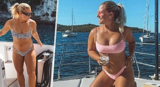 Sexy Cibulková pózuje na luxusní jachtě: Dokonalá postava!