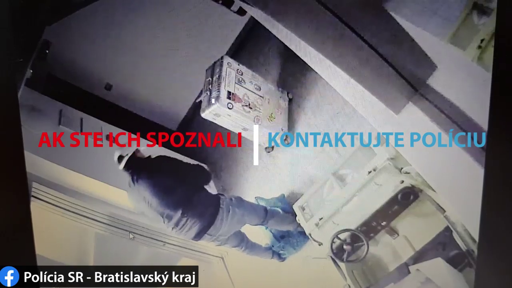 Slovenská policie zveřejnila video z loupeže v bytě slovenské tenisové superstar Dominiky Cibulkové