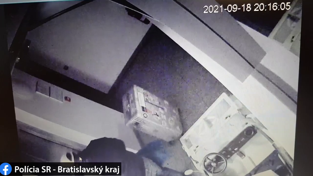Slovenská policie zveřejnila video z loupeže v bytě slovenské tenisové superstar Dominiky Cibulkové