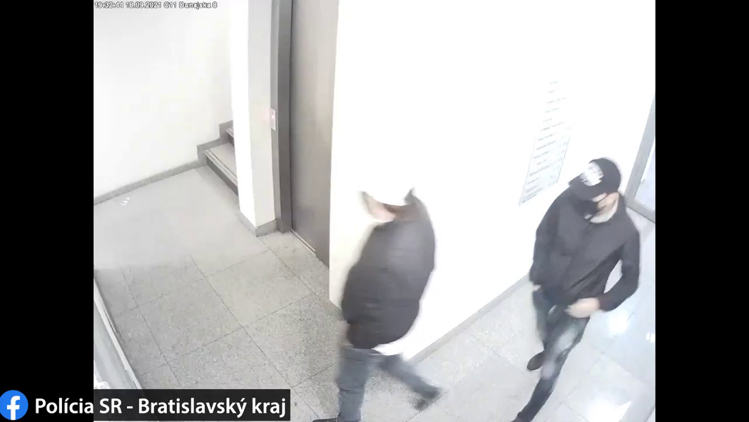 Slovenská policie zveřejnila video z loupeže v bytě slovenské tenisové superstar Dominiky Cibulkové