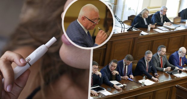 Voňavé náhražky cigaret skončí i v Česku. Zákaz propašoval poslanec do jednání o vodě a kanalizaci