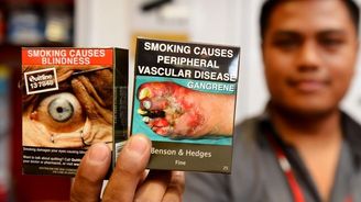 Australany straší z krabiček cigaret obrázky rakovinných nádorů