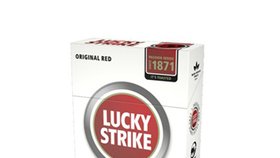 Lucky Strike Original Red - cena dnes: 79 Kč, cena v roce 2013: 81 Kč, cena v roce 2014: 83 Kč