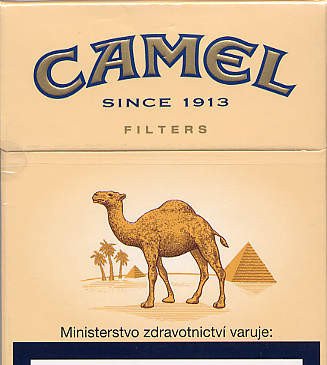 Camel žluté - cena dnes: 79 Kč, cena v roce 2013: 81 Kč, cena v roce 2014: 83 Kč