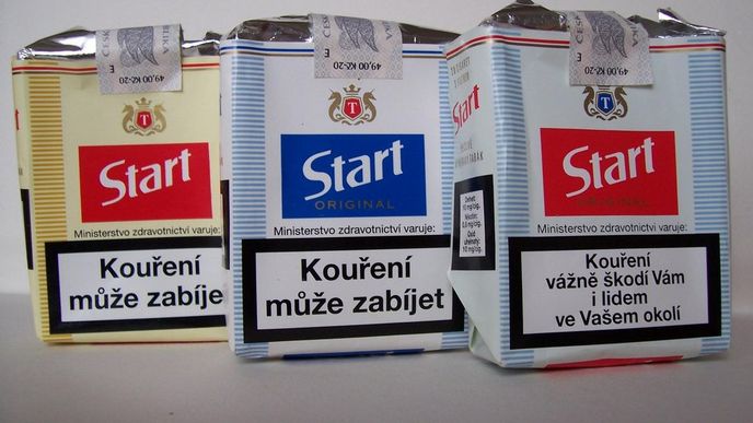 Cigarety Start (ilustrační foto)